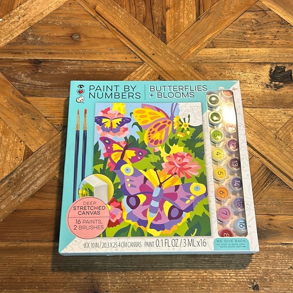 Paint by Numbers Butterflies & Bloom - Picture 1 of 2